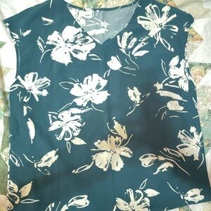 Floral Print Women's Top